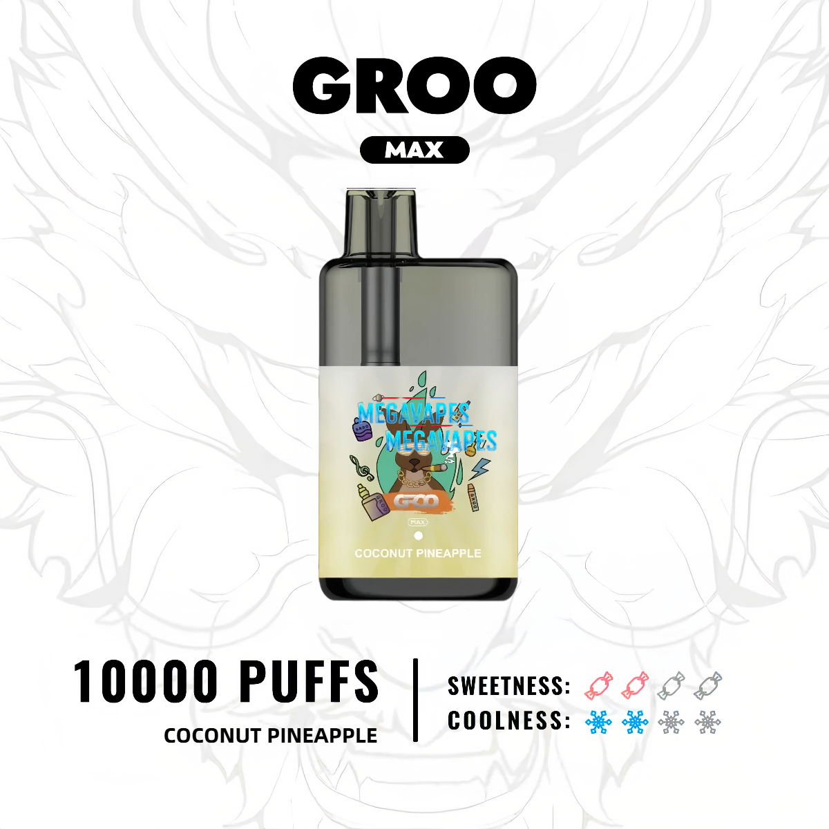GROO MAX - COCONUT PINEAPPLE