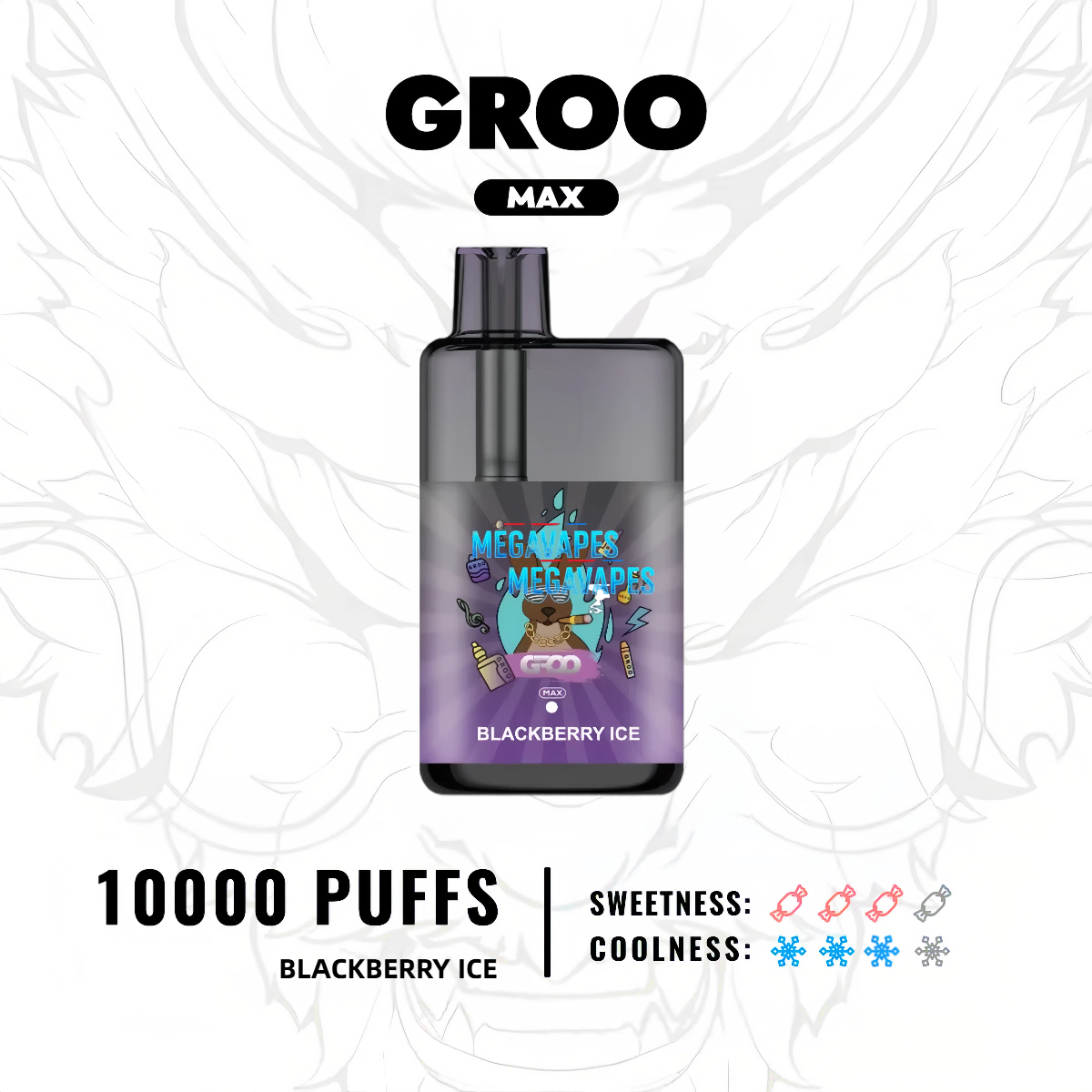 GROO MAX - BLACKBERRY ICE