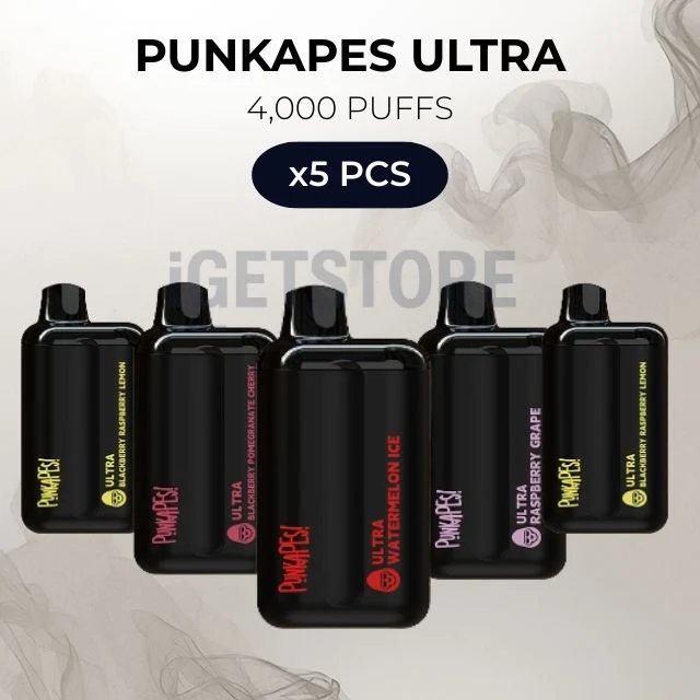 5 PCS – Punkapes Ultra 4000 Puffs