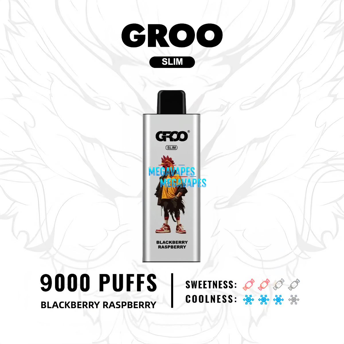 GROO SLIM - BLACKBERRY RASPBERRY