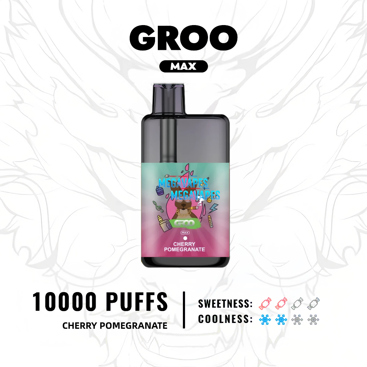 GROO MAX - CHERRY POMEGRANATE
