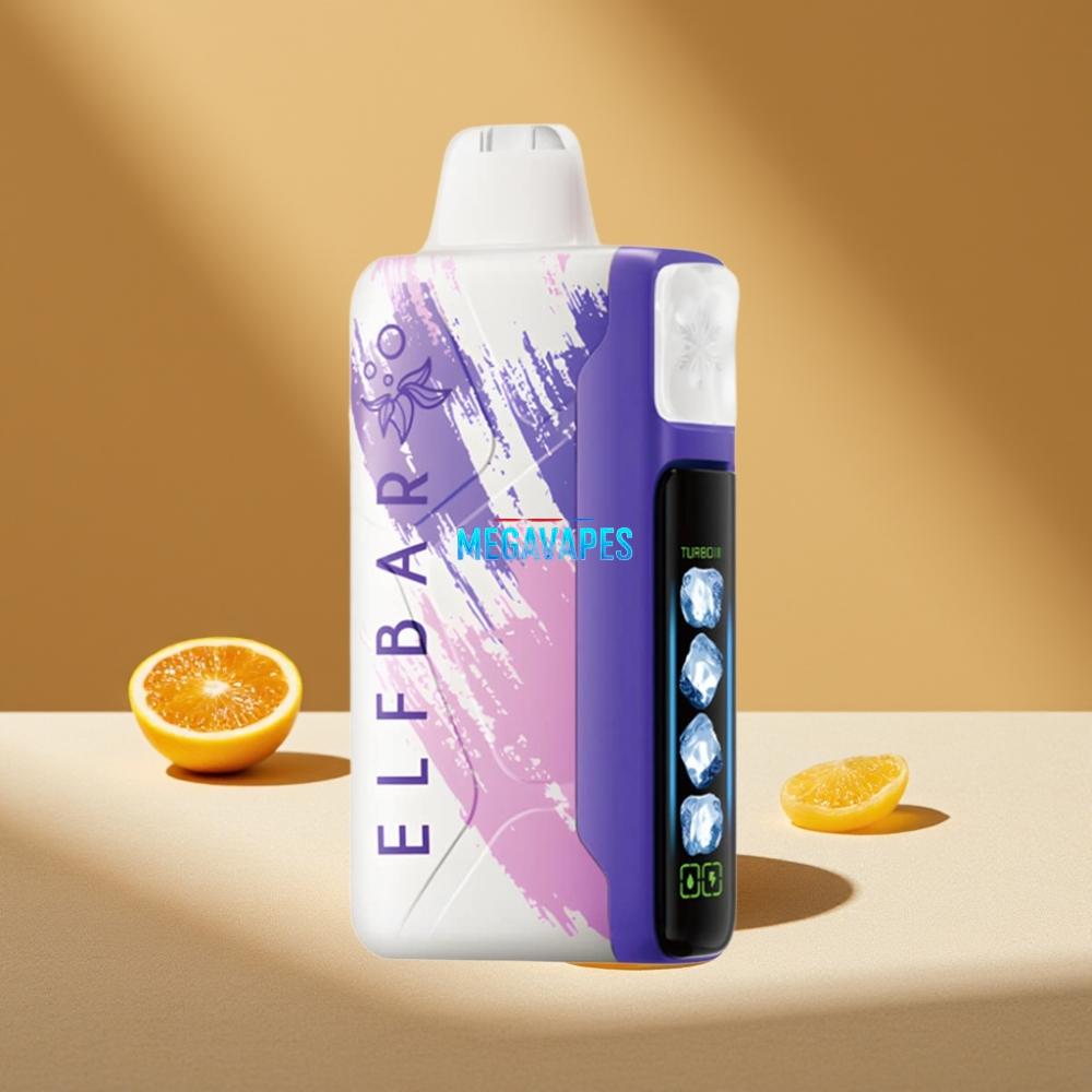 Elf Bar Ice King 40000 Puffs Rechargeable Disposable Vape with Adjustable Cooling & LCD