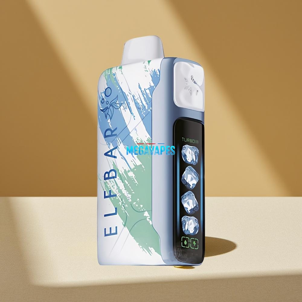 Elf Bar Ice King 40000 Puffs Rechargeable Disposable Vape with Adjustable Cooling – Miami Mint