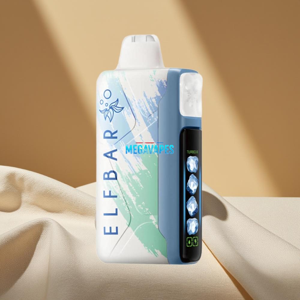Elf Bar Ice King 40K Puffs Rechargeable Disposable Vape with Adjustable Cooling & LCD
