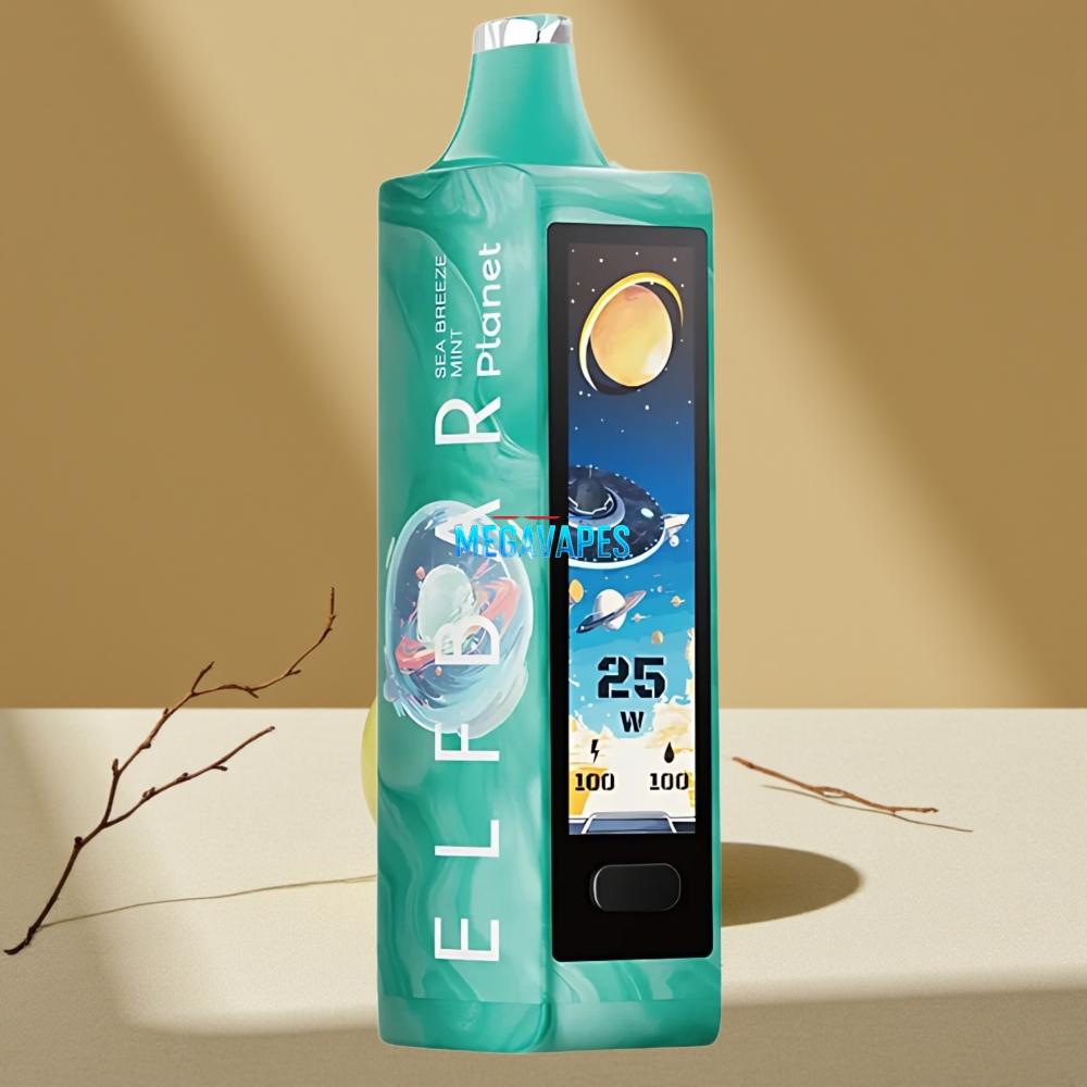 Elf Bar Planet 25000 Puffs 18ml 50mg Sea Breeze Mint Disposable Vape