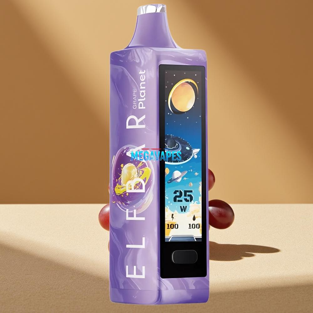 Elf Bar Planet 25000 Puffs 18ml Grape Mesh Disposable Vape