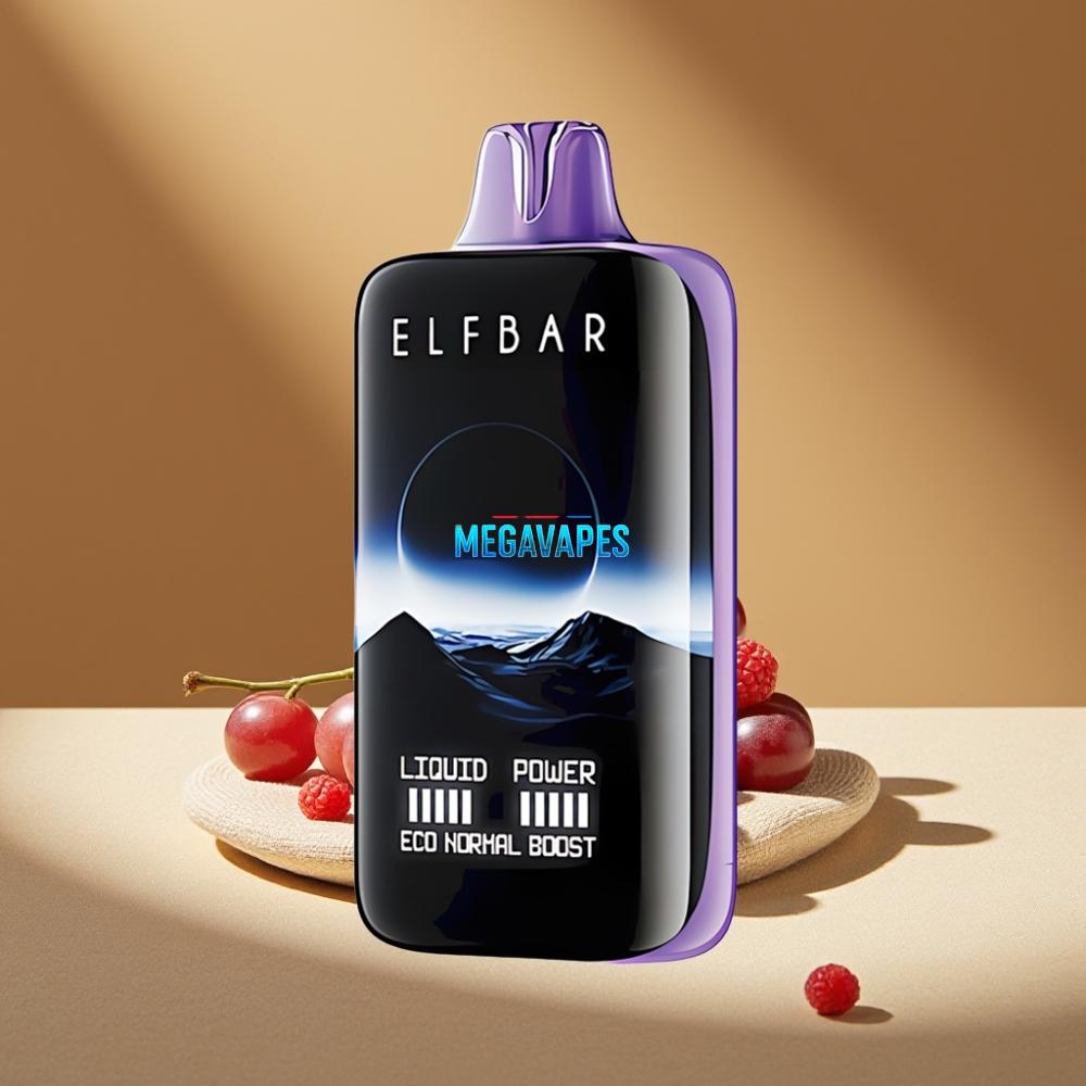 Elfbar Moonnight 40000 Puffs Grape Raspberry – 22mL, 1000mAh, Mesh Coil