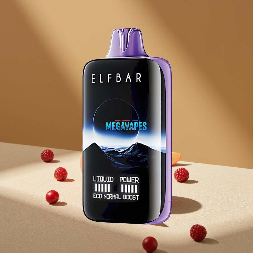 Elfbar Moonnight 40000 Puffs Peach Berry – 22ml E-Liquid, 1000mAh Rechargeable, Mesh Coil