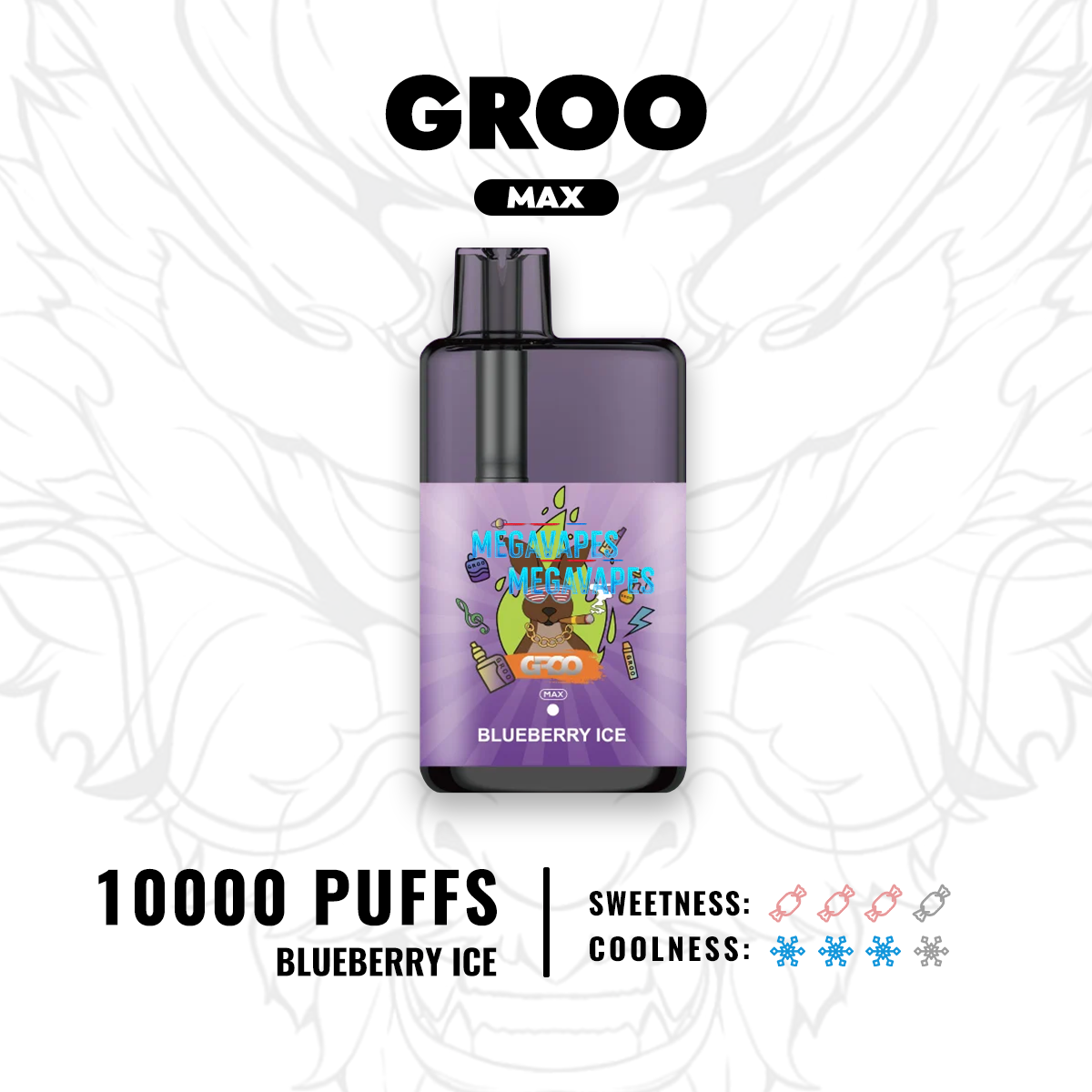 GROO MAX - BLUEBERRY ICE