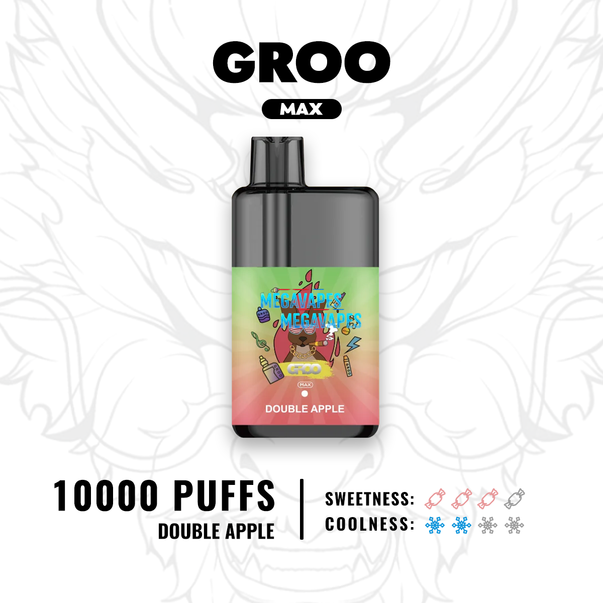 GROO MAX - DOUBLE APPLE