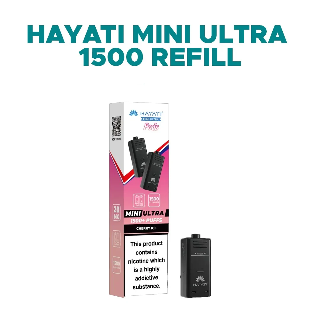 Hayati Mini Ultra 1500 Refill/Replacement Pod