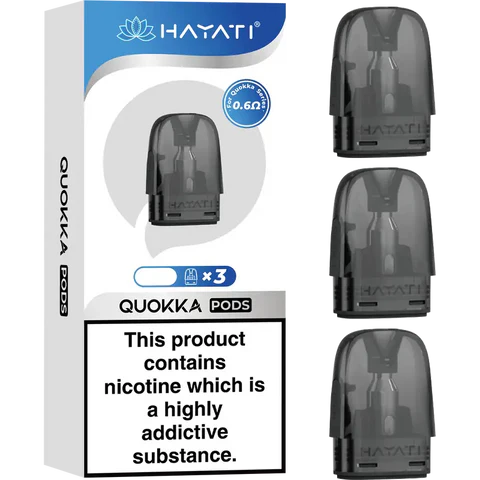 Hayati Quokka Pod 3ml – Leak-Resistant & Mesh Coil