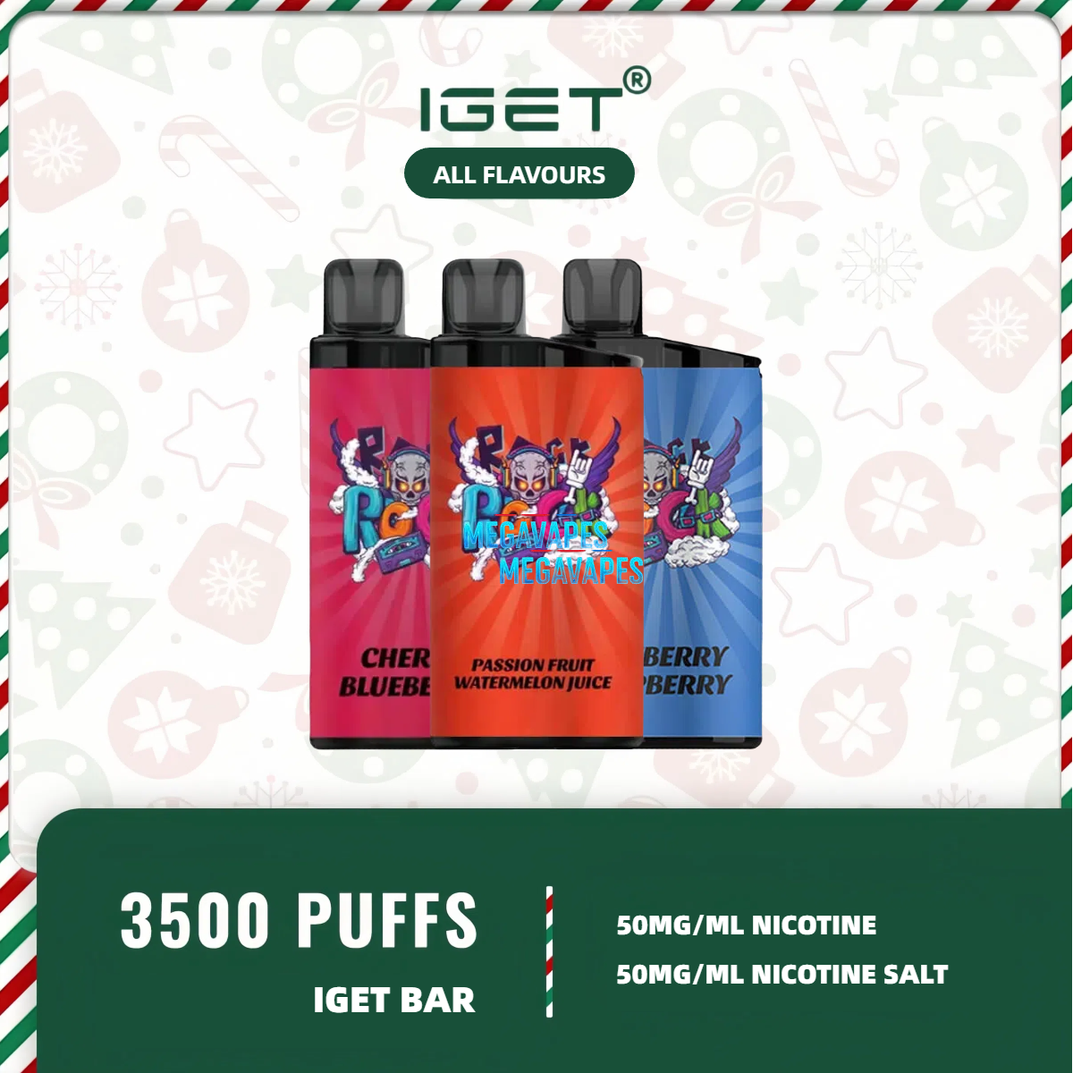 IGET BAR  - ALL FLAVOURS IN ONE
