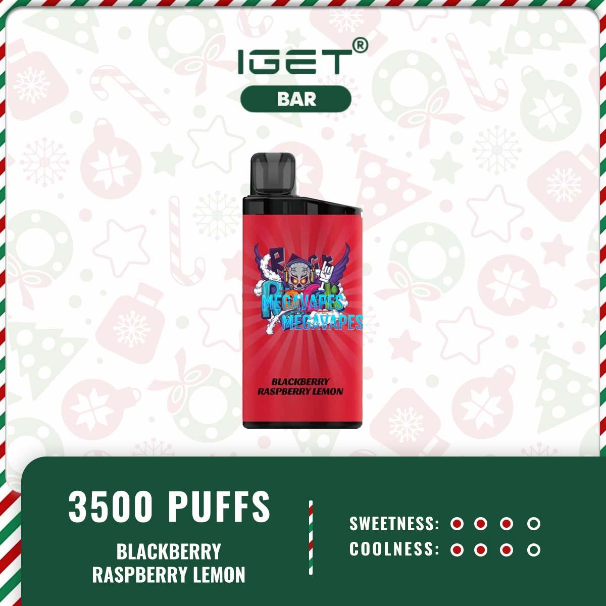 IGET BAR - BLACKBERRY RASPBERRY LEMON