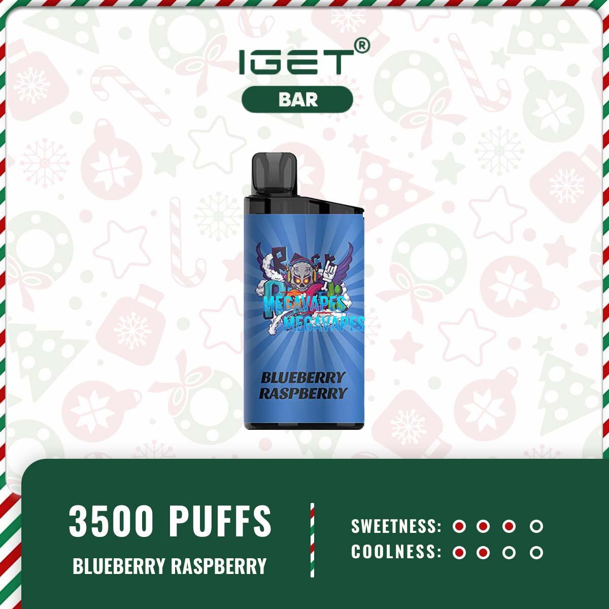 IGET BAR - BLUEBERRY RASPBERRY ICE