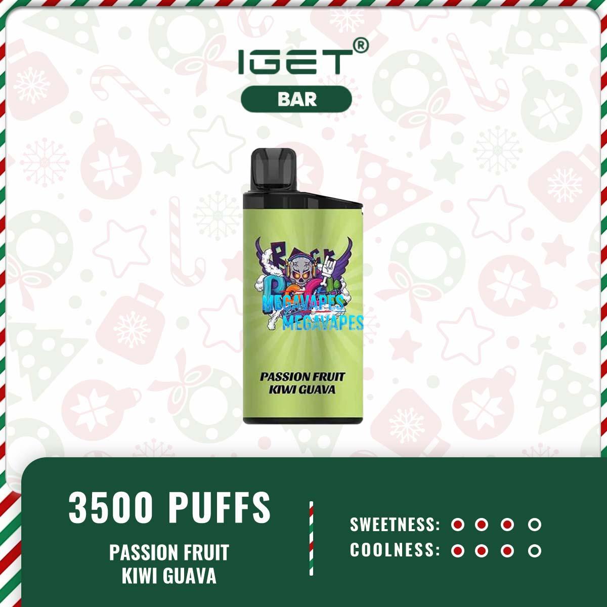 IGET BAR - PASSION FRUIT KIWI GUAVA