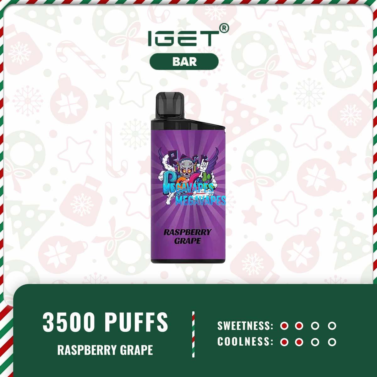IGET BAR - RASPBERRY GRAPE