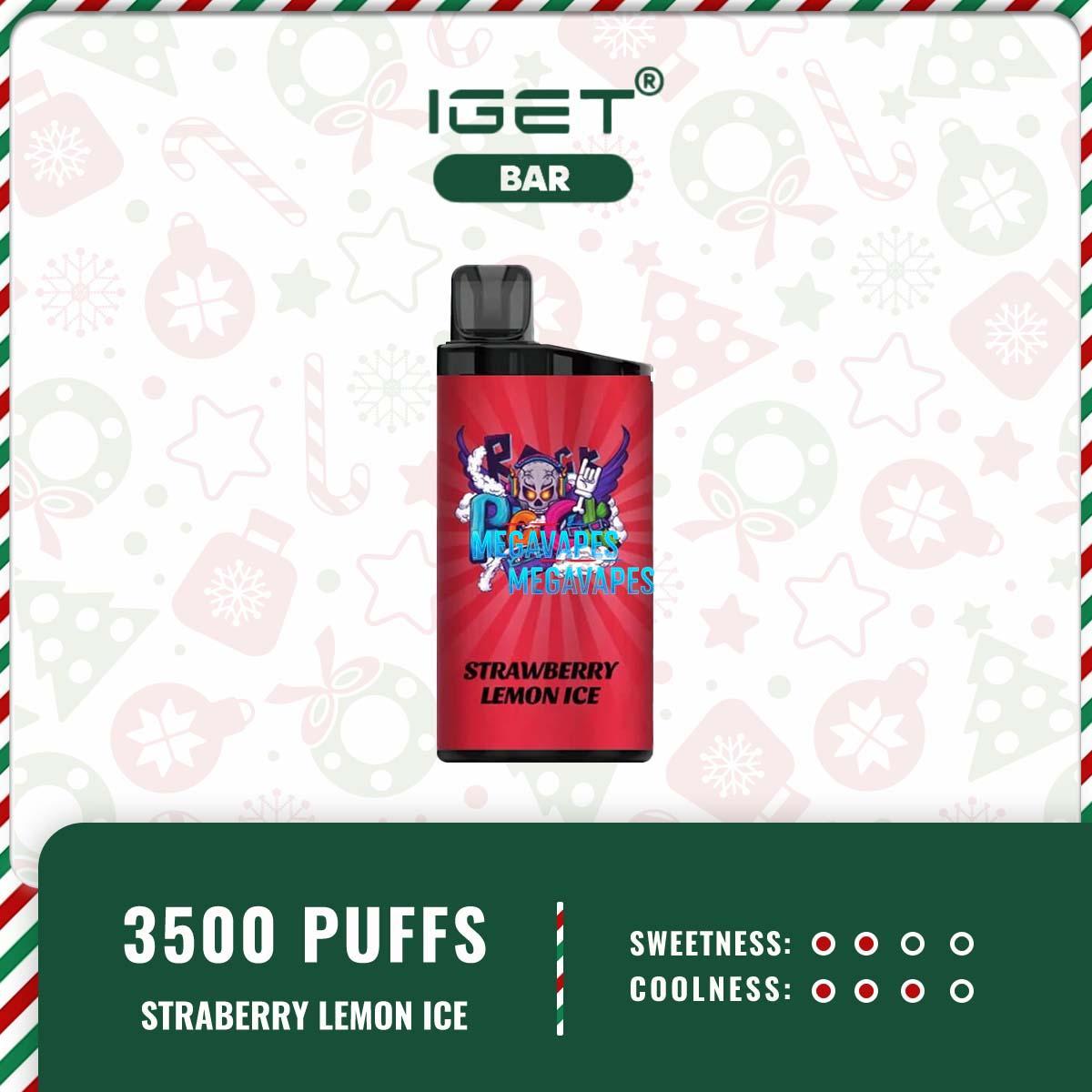IGET BAR - STRAWBERRY LEMON ICE