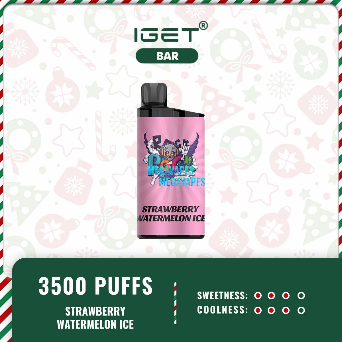 IGET BAR - STRAWBERRY WATERMELON ICE