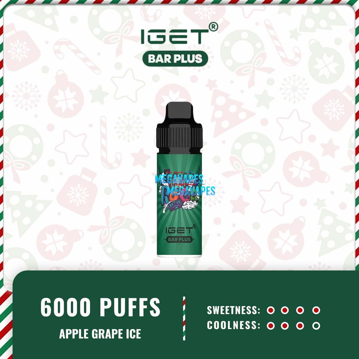 IGET BAR PLUS - APPLE GRAPE ICE
