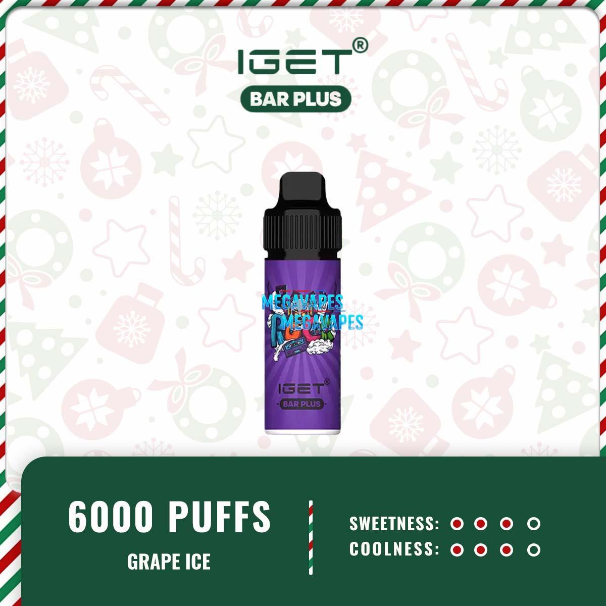 IGET BAR PLUS - GRAPE ICE