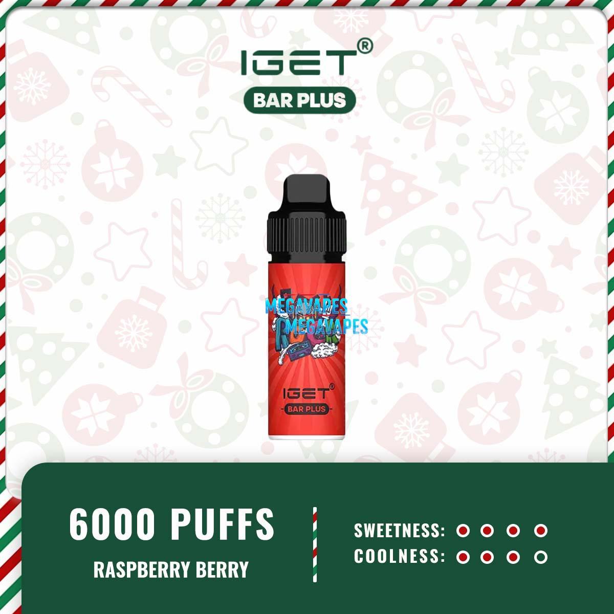 IGET BAR PLUS - RASPBERRY BERRY