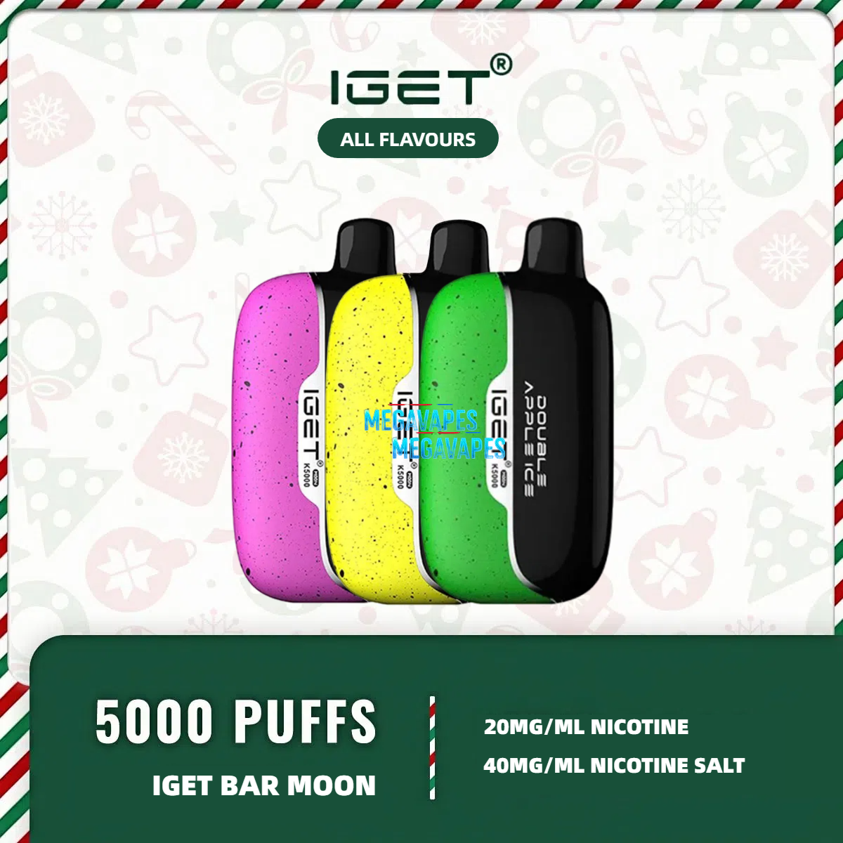 IGET MOON K5000 - ALL FLAVOURS IN ONE