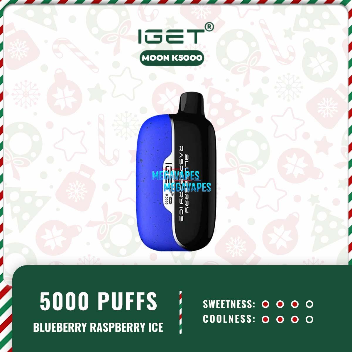 IGET MOON K5000 - BLUEBERRY RASPBERRY ICE