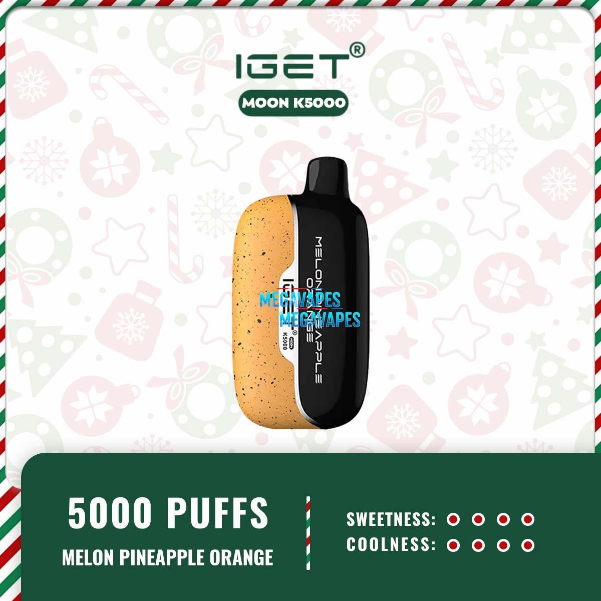 IGET MOON K5000 - MELON PINEAPPLE ORANGE