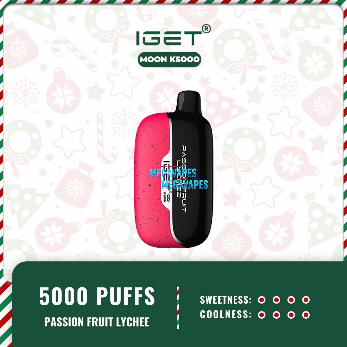 IGET MOON K5000 - PASSION FRUIT LYCHEE