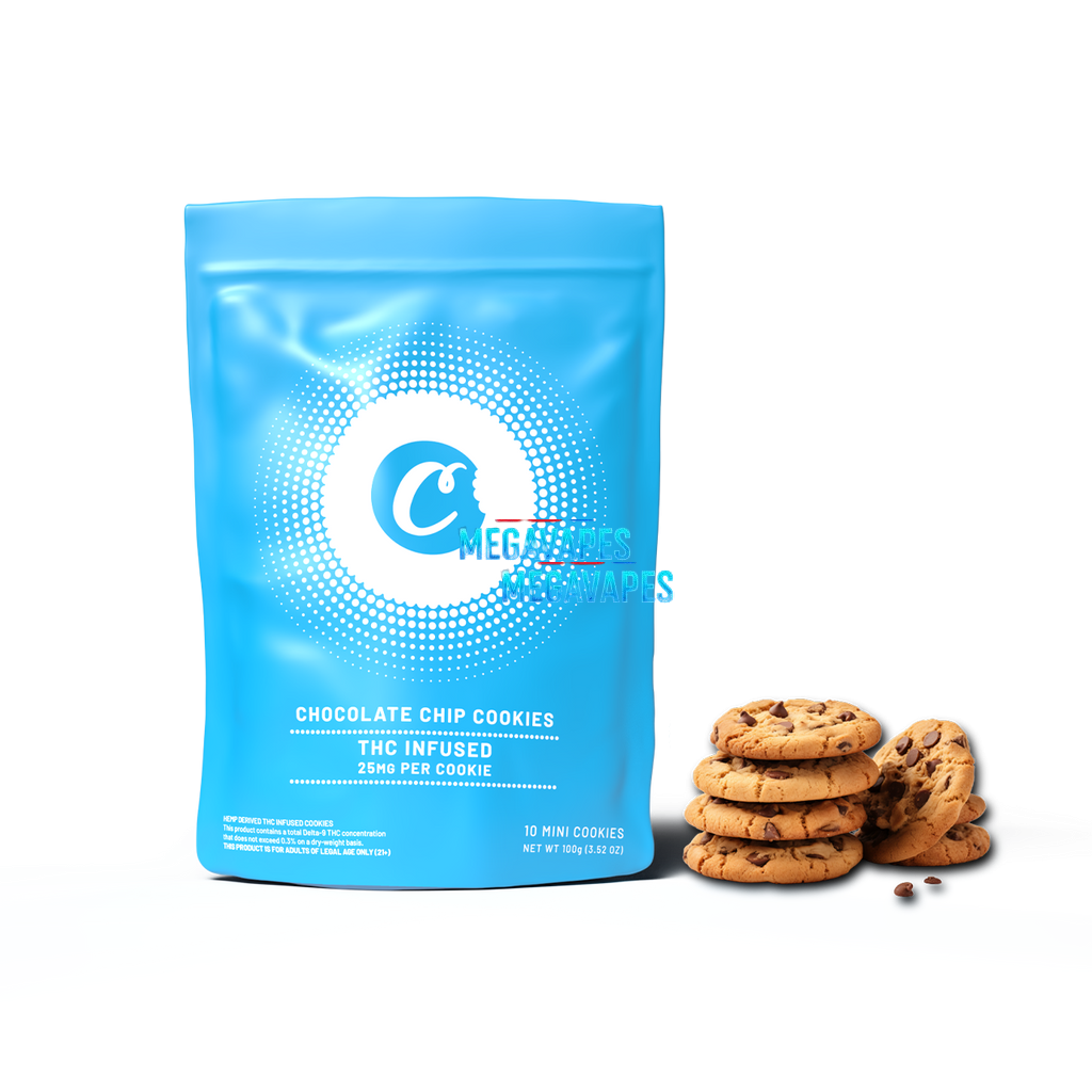 Cookies - Delta 9 Chocolate Chip Cookie 25mg - 10ct Bag