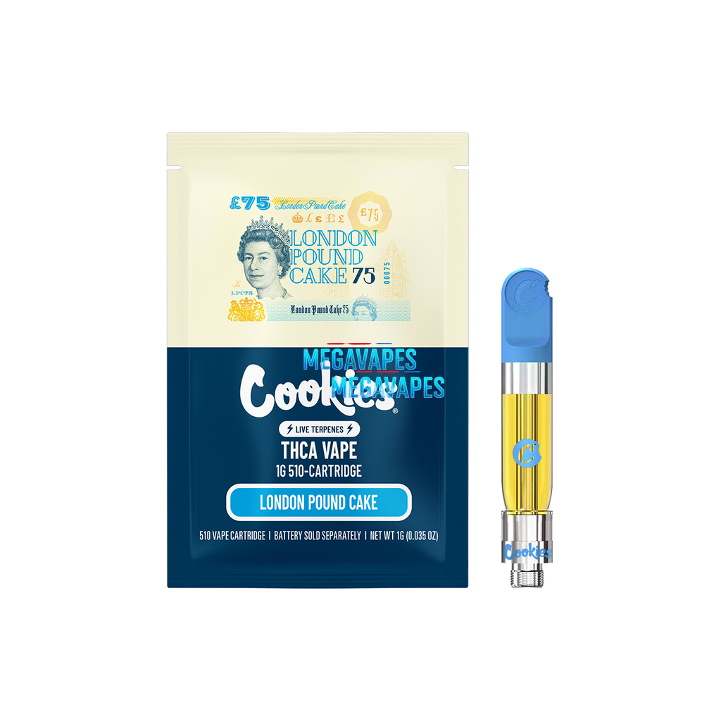 Cookies - THCA Cartridge London Pound Cake 1gr