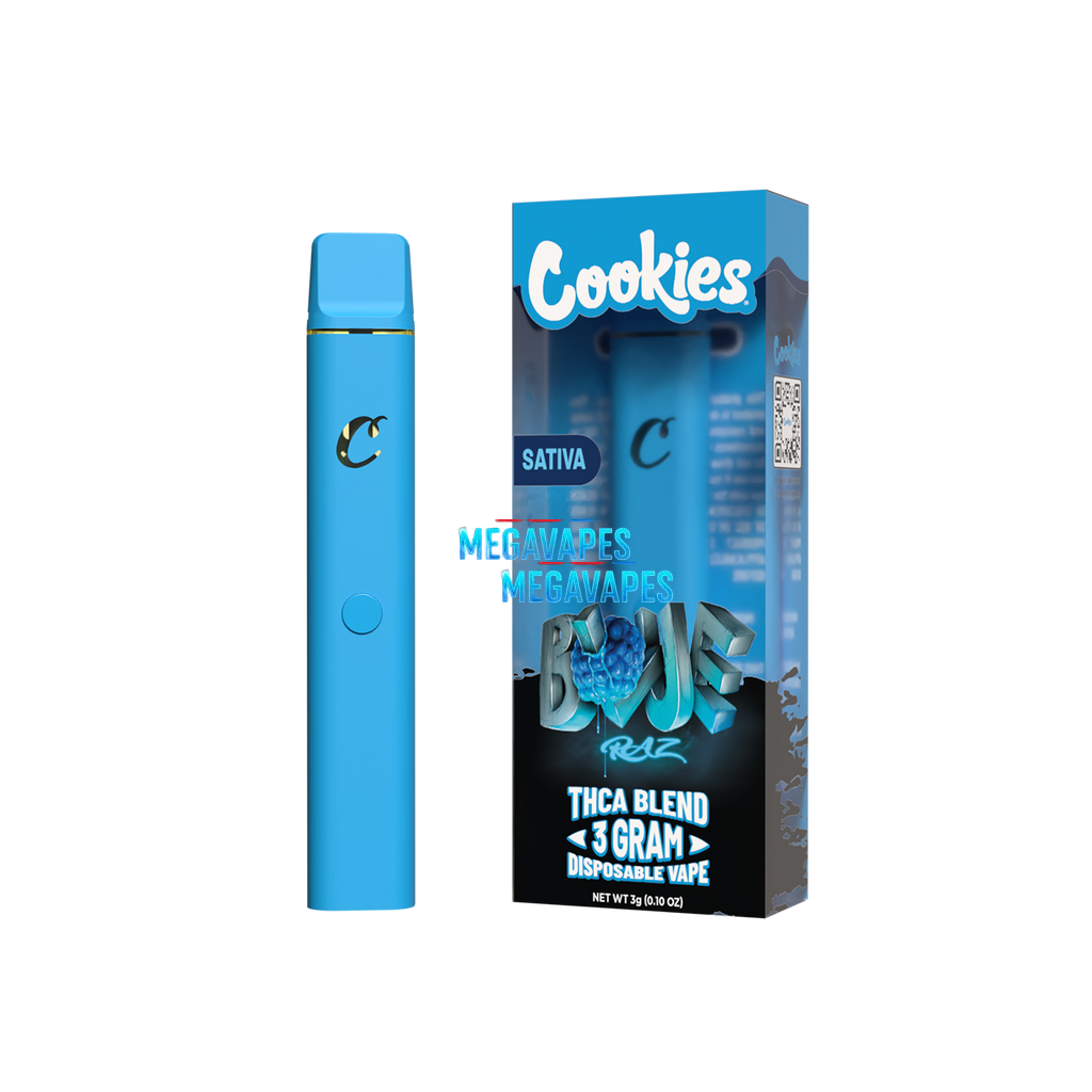 Cookies - THCA Disposable 3g - Blue Razz