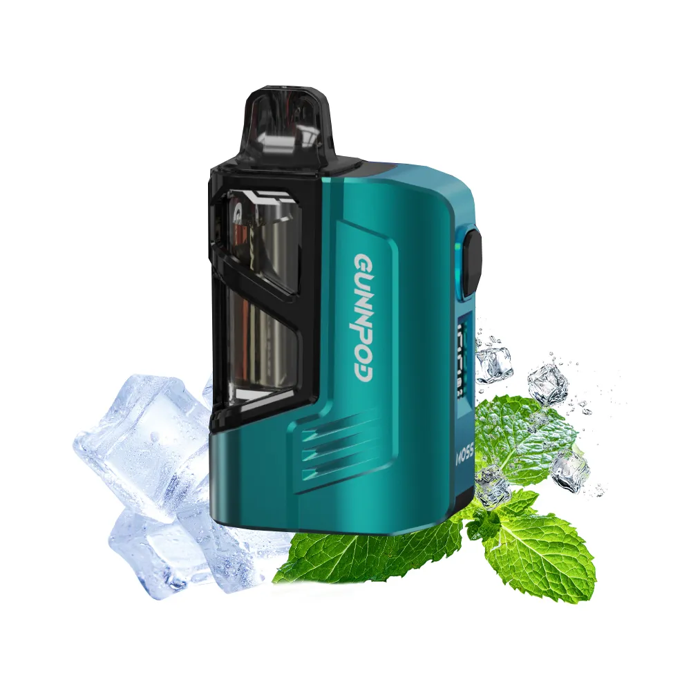 GunnPod Moss 8000 Puffs – Double Apple