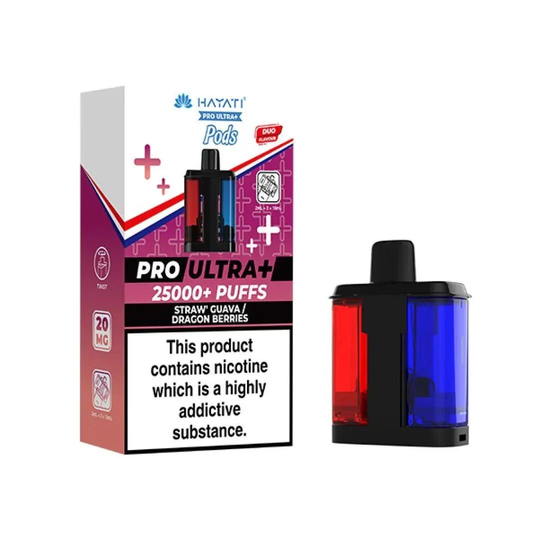 Hayati Pro Ultra Plus 25k Replacement PODS (Box of 5)