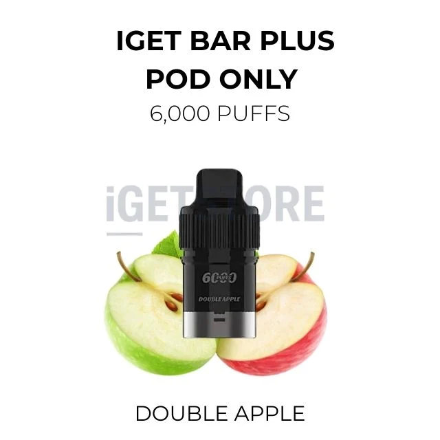 IGET Bar Plus Pods 6000 Puffs – Double Apple