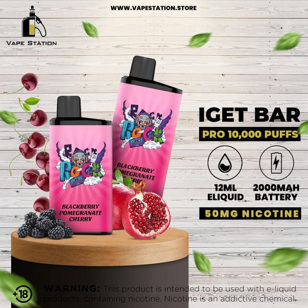 IGET Bar Pro 10000 Puffs – Dynamic Mint