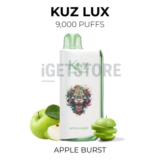 KUZ LUX 9000 Puffs – Apple Burst