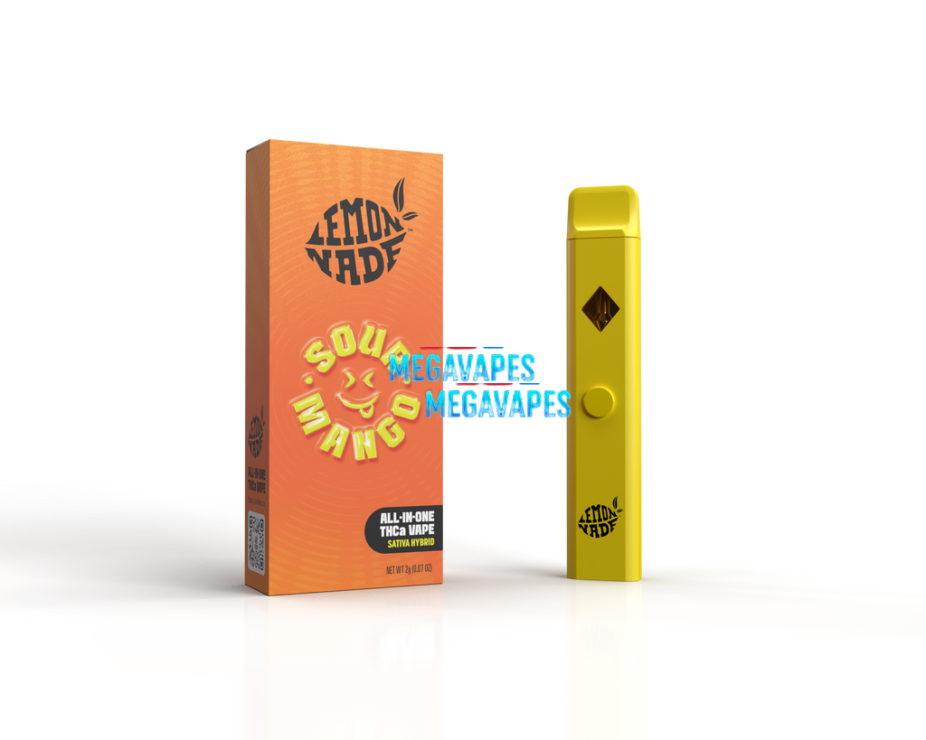 LemonNade - THCA Blend Disposable 2ml - Sour Mango