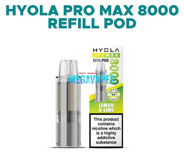 Hayati Pro Max Plus 6K Replacement Pods